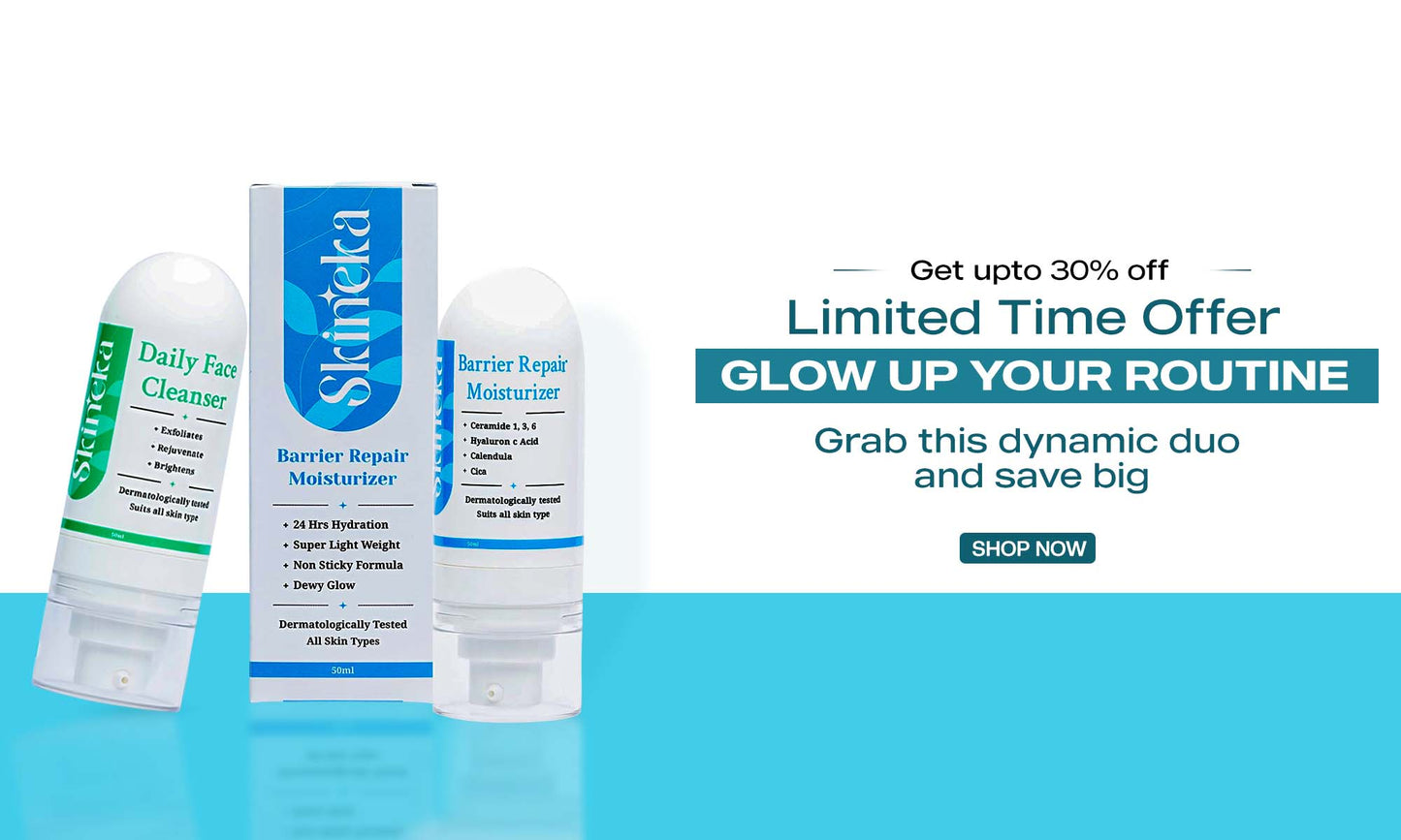 Skineka Daily Face Cleanser & Barrier Repair Moisturizer (2 Items in the set)