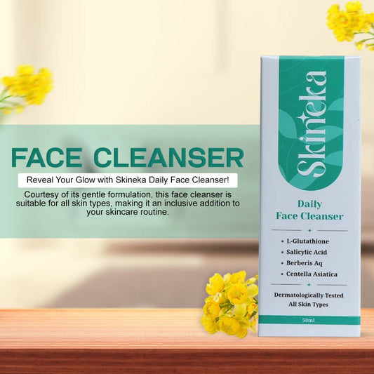 Skineka Daily Face Cleanser & Barrier Repair Moisturizer (2 Items in the set)