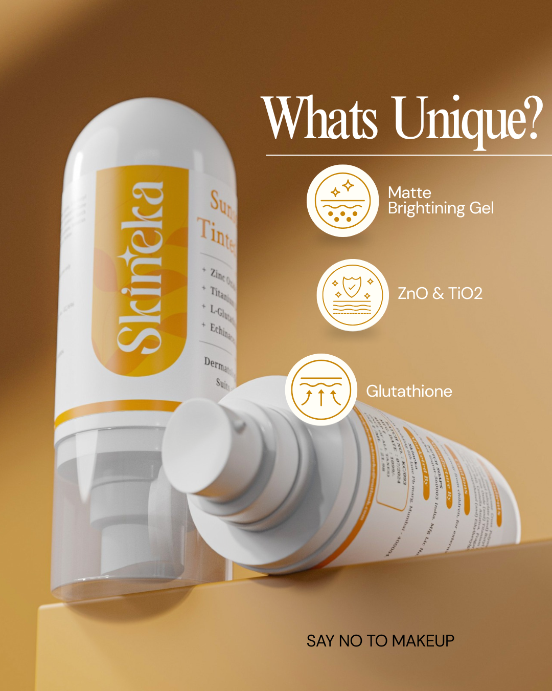 SPF 50 PA+ Sunscreen Tinted Matte  (50ml)