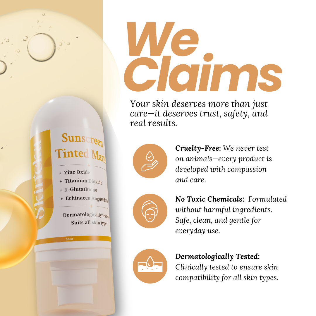 SPF 50 PA+ Sunscreen Tinted Matte  (50ml)